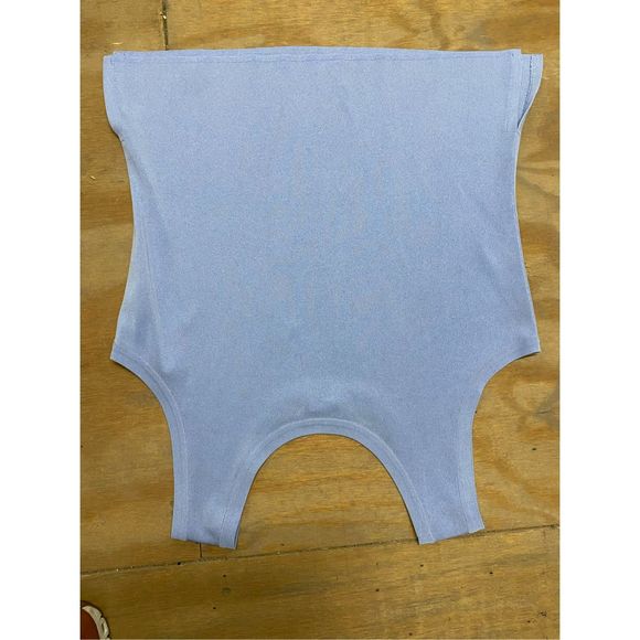 Misook Scoop Tank, Corn Flower Blue Top, Size Large, MSRP $188 - Picture 9 of 9